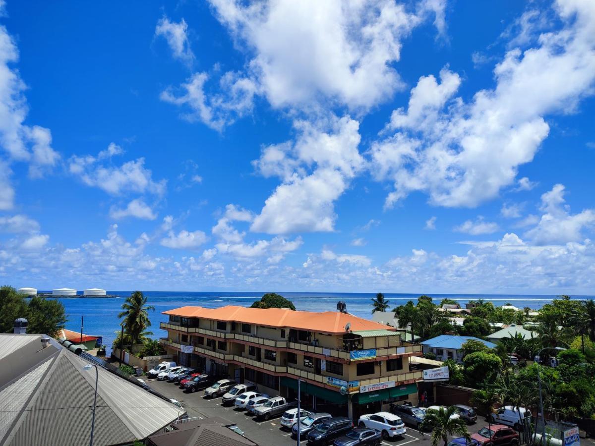 Blue Moana Studio Papeete - Sea View, Ac, Fast Wifi, Pool, Gym Eksteriør billede