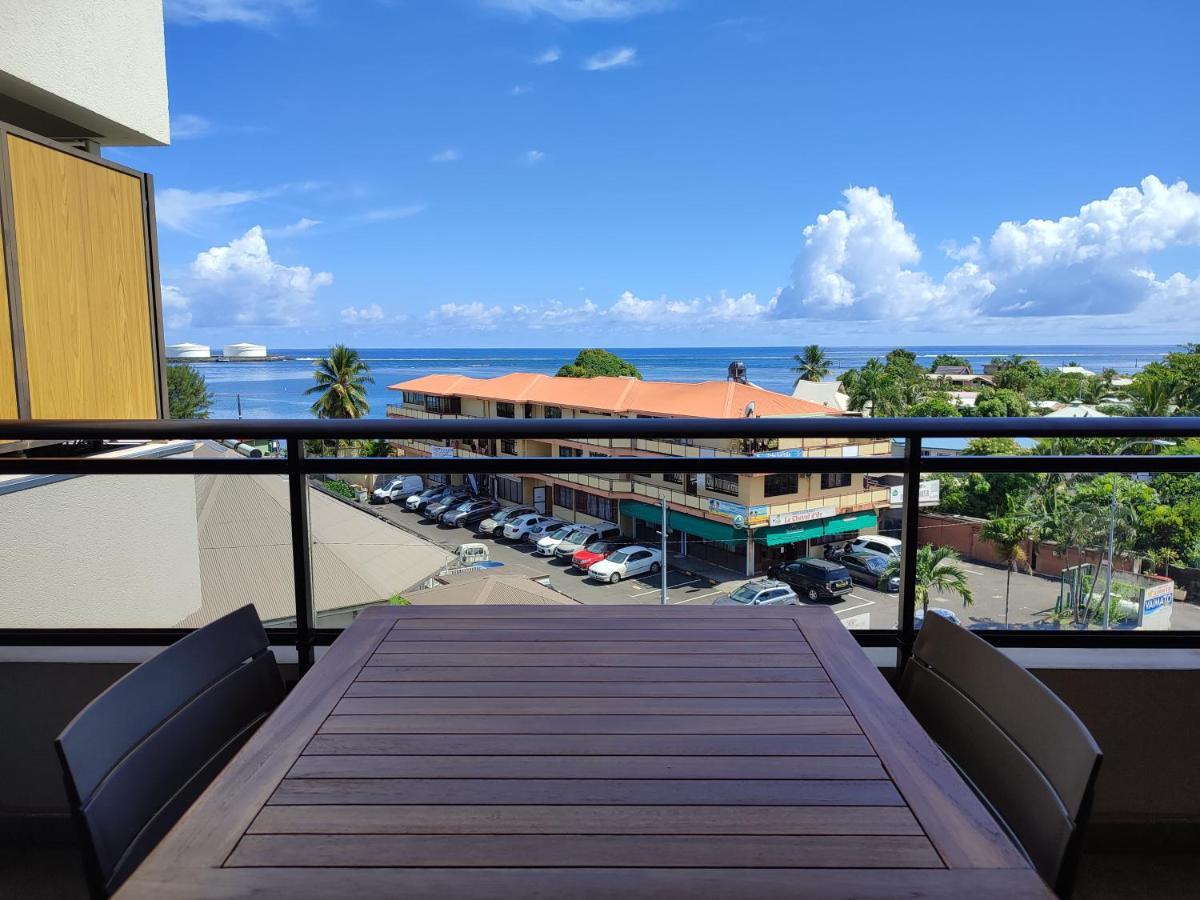 Blue Moana Studio Papeete - Sea View, Ac, Fast Wifi, Pool, Gym Eksteriør billede
