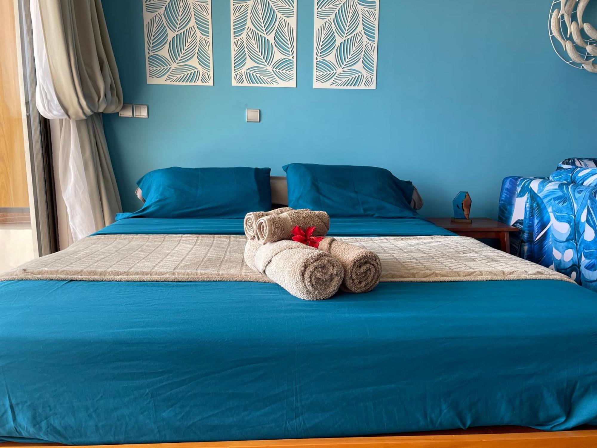 Blue Moana Studio Papeete - Sea View, Ac, Fast Wifi, Pool, Gym Eksteriør billede