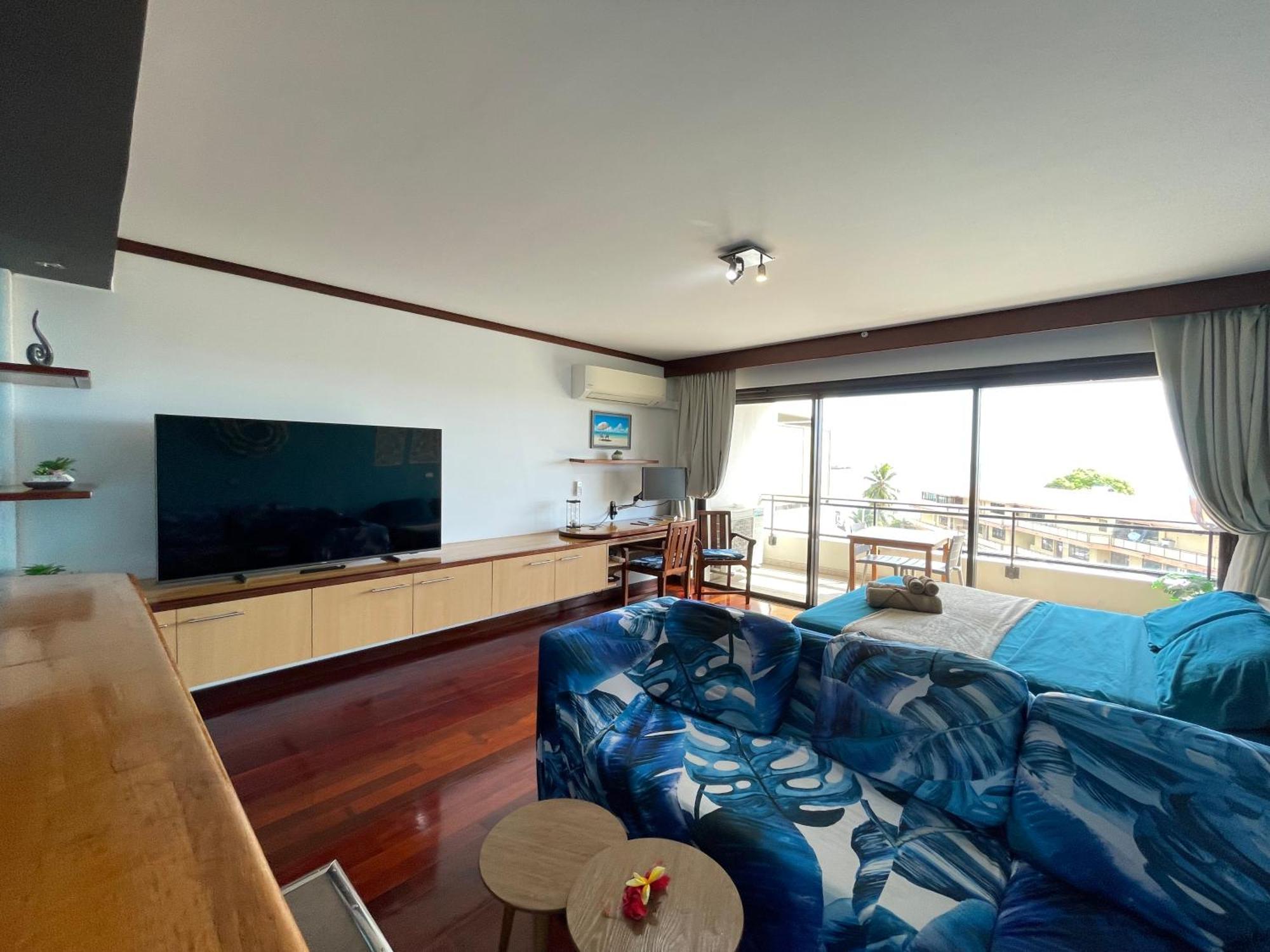 Blue Moana Studio Papeete - Sea View, Ac, Fast Wifi, Pool, Gym Eksteriør billede